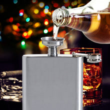 Premium Stainless Steel Hip Flask with Funnel (8 oz)